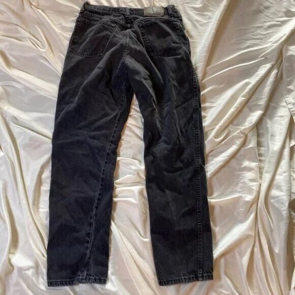 Wrangler 30 x 32 Men's Dark Wash Blue Jeans - Black Casual Denim Pants Slacks - Picture 5 of 8